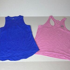Reebok Workout Tank Tops Purple Pink Small
